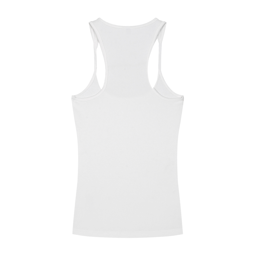 MOA Crest | Slim Fit Ribbed Racerback Tank Top