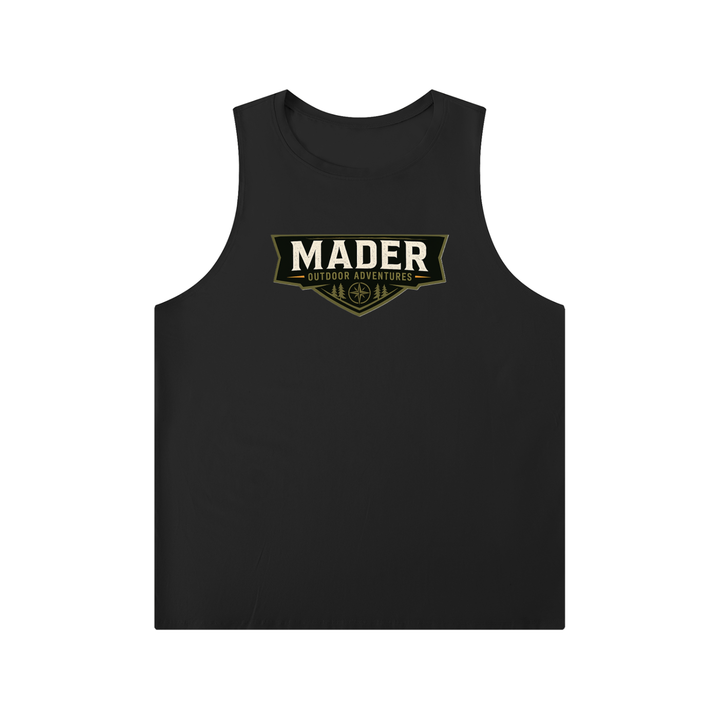 MOA Crest | Men's Solid Color Crewneck Tank Top